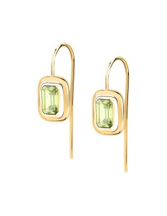 Trussardi Orecchini Donna Oro Zircone Verde (TJAXA26)