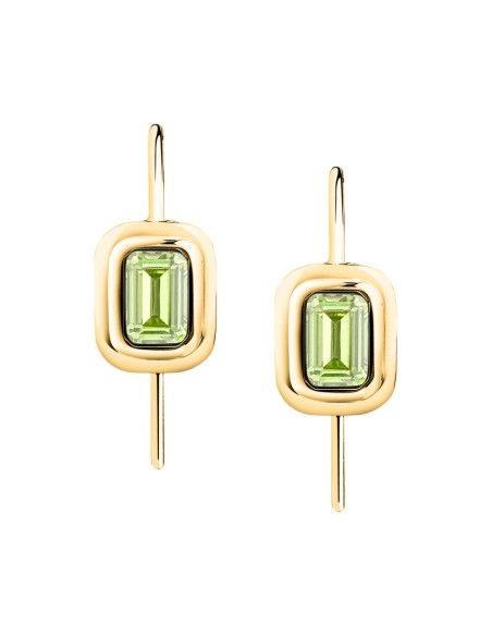 Trussardi Orecchini Donna Oro Zircone Verde (TJAXA26)