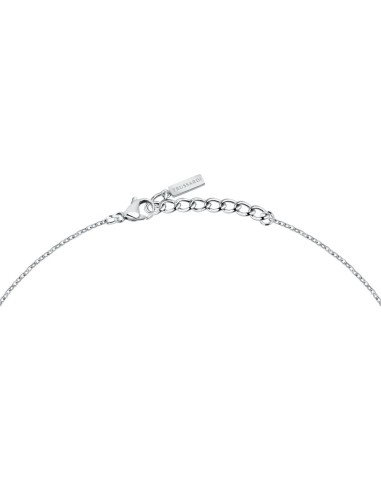 Trussardi Collana Donna Acciaio Bicolore con...