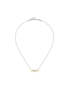 Trussardi Collana Donna Acciaio Bicolore con Cristalli... 2