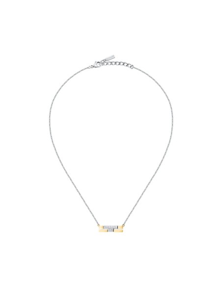 Trussardi Collana Donna Acciaio Bicolore con Cristalli (TJAXC06)