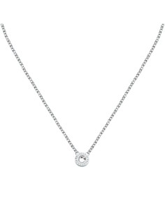 Trussardi Collana Donna Acciaio con Logo Tondo (TJAXC110)