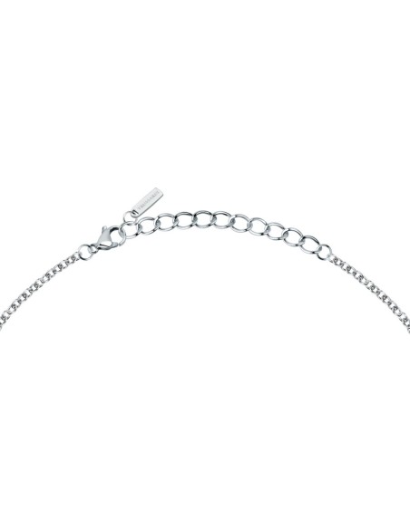 Trussardi Collana Donna Acciaio con Logo Tondo (TJAXC110)
