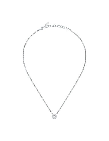 Trussardi Collana Donna Acciaio con Logo Tondo...
