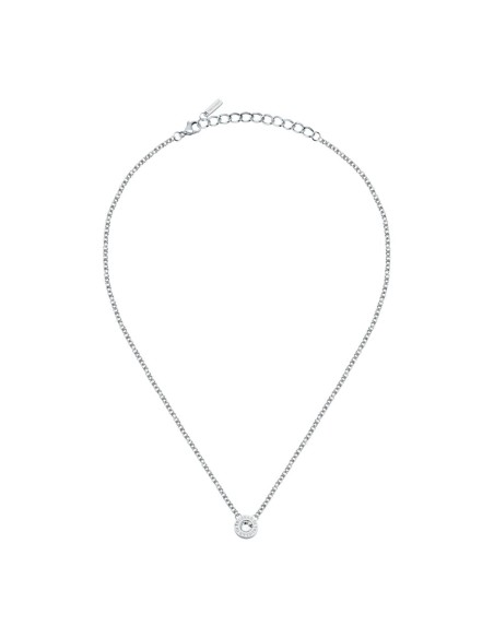Trussardi Collana Donna Acciaio con Logo Tondo (TJAXC110)