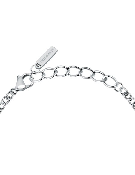 Trussardi Bracciale Donna Acciaio Logo Tondo (TJAXC116)