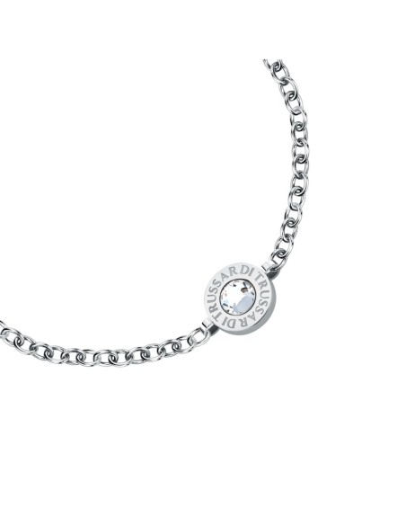 Trussardi Bracciale Donna Acciaio Logo Tondo (TJAXC116)