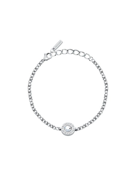 Trussardi Bracciale Donna Acciaio Logo Tondo (TJAXC116)