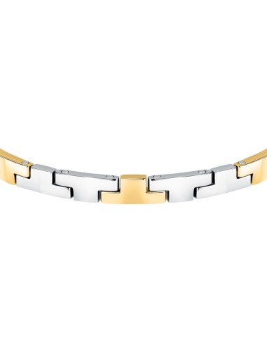 Trussardi Bracciale Donna Acciaio Bicolore...