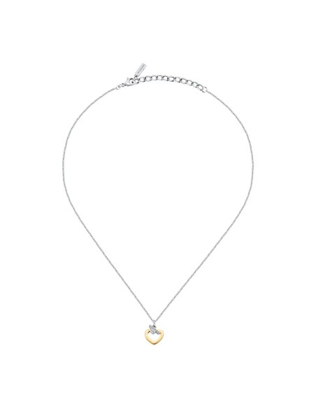 Trussardi Collana Donna Acciaio Cuore Bicolore (TJAXC45)