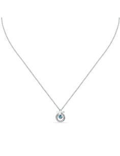 Trussardi Collana Donna Acciaio con Cristalli e Pietra...