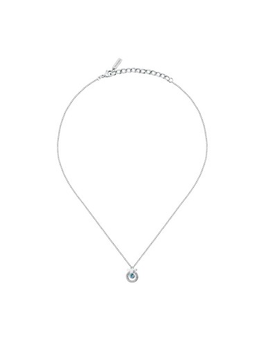 Trussardi Collana Donna Acciaio con Cristalli e...