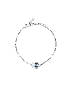 Trussardi Bracciale Donna Acciaio Cristalli e Pietra...
