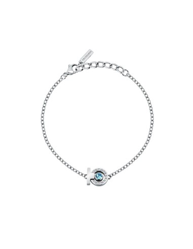 Trussardi Bracciale Donna Acciaio Cristalli e...