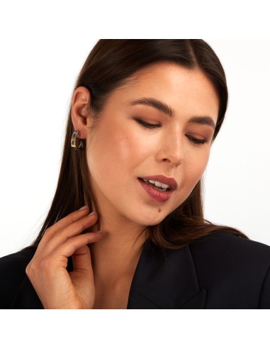 Trussardi Orecchini Cerchio Donna Acciaio...
