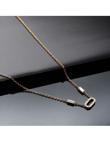 Karl Lagerfeld Collana Donna Oro con Cristalli...
