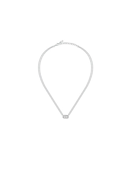Karl Lagerfeld Collana Donna Acciaio Silver con Cristalli (KLAYC13)