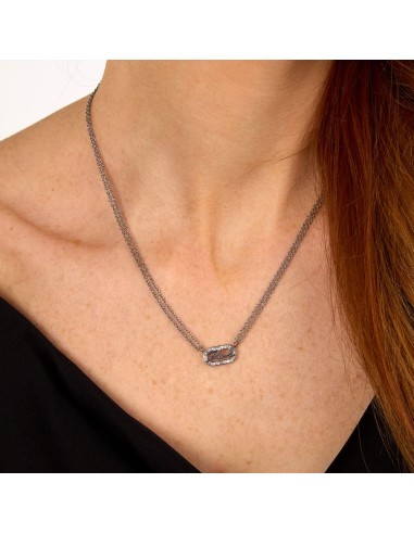 Karl Lagerfeld Collana Donna Acciaio Silver con...