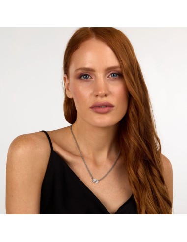 Karl Lagerfeld Collana Donna Acciaio Silver con...