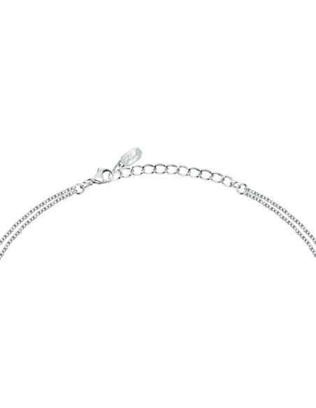 Karl Lagerfeld Collana Donna Acciaio Silver con Cristalli (KLAYC13)