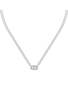 Karl Lagerfeld Collana Donna Acciaio Silver con Cristalli...