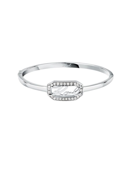 Karl Lagerfeld Bracciale Donna Acciaio Silver con Cristalli  (KLAYC29)