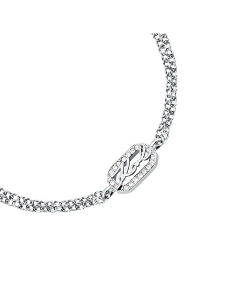 Karl Lagerfeld Bracciale Donna Acciaio Doppia Catena (KLAYC33)