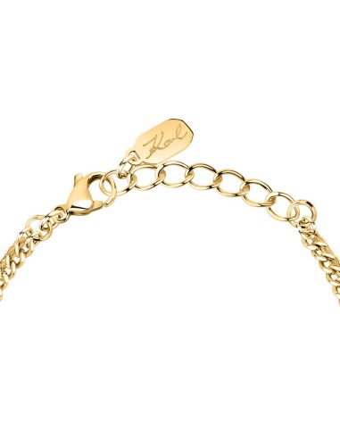 Karl Lagerfeld Bracciale Donna Acciaio Oro...