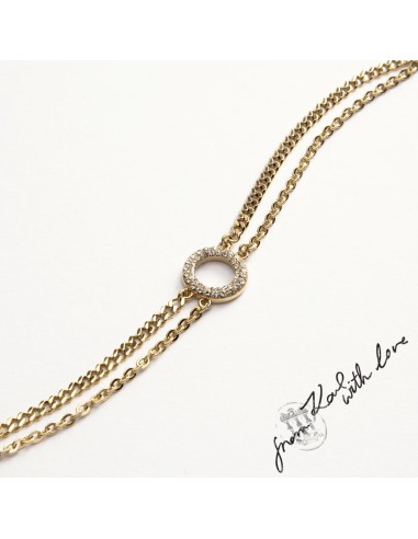Karl Lagerfeld Bracciale Donna Acciaio Oro...