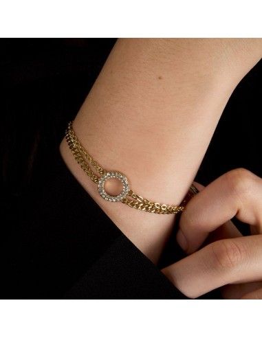 Karl Lagerfeld Bracciale Donna Acciaio Oro...