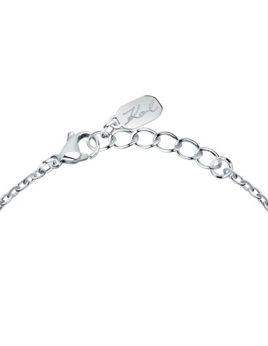 Karl Lagerfeld Bracciale Donna Acciaio Silver...