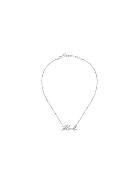Karl Lagerfeld Collana Donna Silver Logo Karl (KLAYD04)