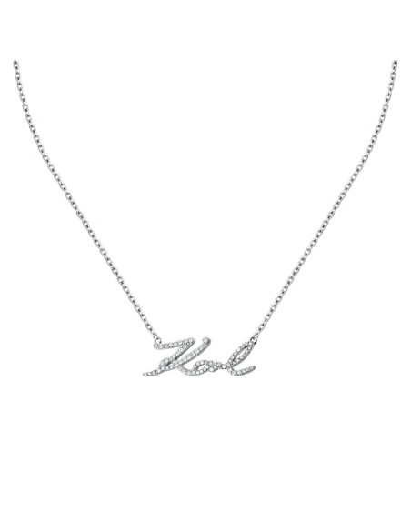 Karl Lagerfeld Collana Donna Silver Logo Karl (KLAYD04)