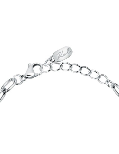 Karl Lagerfeld Bracciale Donna Silver Charm...