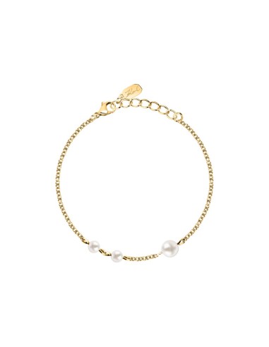 Karl Lagerfeld Bracciale Perle Dorato Donna...