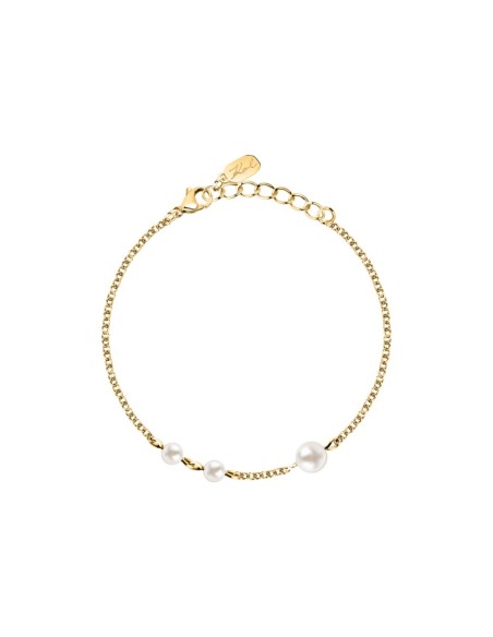 Karl Lagerfeld Bracciale Perle Dorato Donna (KLAYR20)