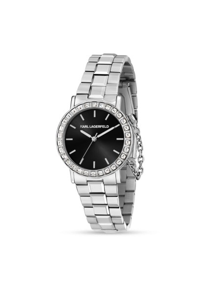 Karl Lagerfeld Orologio Donna Silver Nero (R0553100507)
