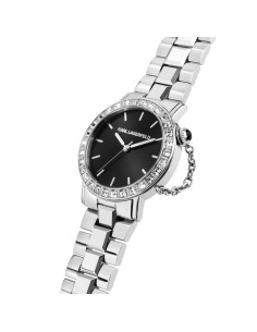 Karl Lagerfeld Orologio Donna Silver Nero (R0553100507) 2