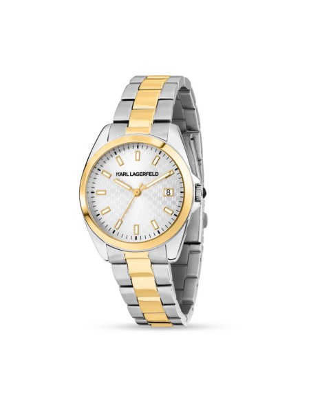 Karl Lagerfeld Orologio Donna Bicolore Silver Oro (R0553101507)