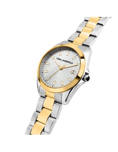 Karl Lagerfeld Orologio Donna Bicolore Silver...