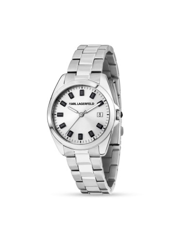 Karl Lagerfeld Orologio Donna Quadrante Bianco...