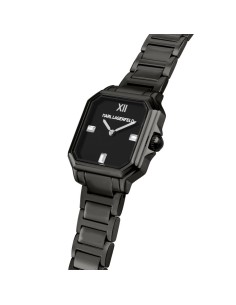 Karl Lagerfeld Orologio Donna Nero Square (R0553102504) 2