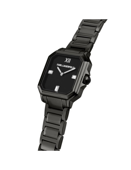 Karl Lagerfeld Orologio Donna Nero Square (R0553102504)