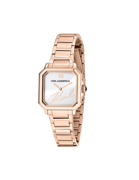 Karl Lagerfeld Orologio Donna Oro Rosa Square (R0553102509)