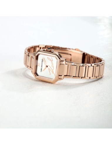 Karl Lagerfeld Orologio Donna Oro Rosa Square...