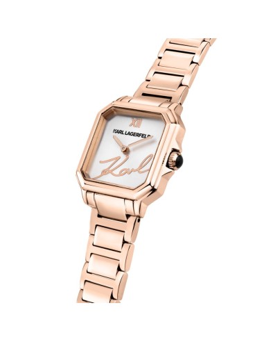 Karl Lagerfeld Orologio Donna Oro Rosa Square...