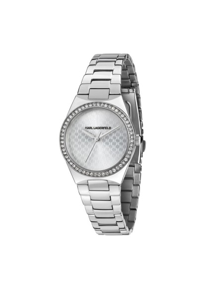 Karl Lagerfeld Orologio Donna Hamburg Silver Acciaio (R0553105509)