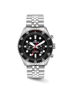 Lorenz Shark 5 Cronografo Diver Acciaio Nero 42 mm (30285AA)
