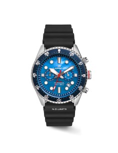Lorenz Shark 5 Cronografo Diver Blu Acciaio 42 mm (30285BB) 2