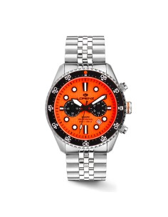 Lorenz Shark 5 Cronografo Diver Arancione 42 mm (30285OR)